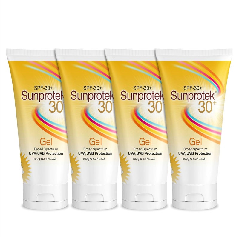 Salve Sunprotek Matte Look Sunscreen SPF30 PA For Oily or Acne prone skin Paraben  Sulphate free For Women And Men  100gm Pack of 4 - Image 1