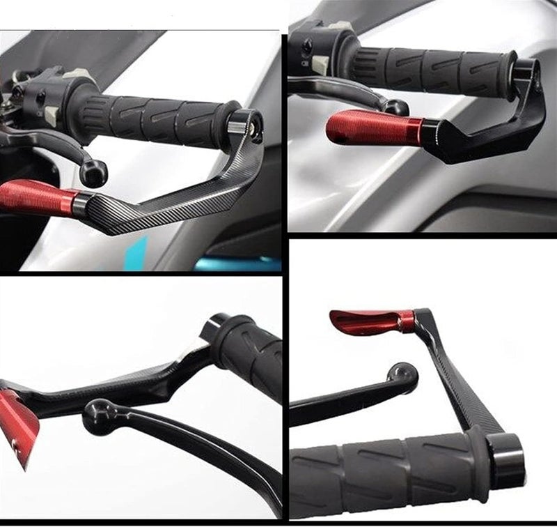 cheekyglo Handlebar Parts for YAMAHAS YZFR1 YZFR6 YZFR1 YZFR6 YZF R1 R3 R6 R25 R125 Motorcycle Handlebar Grips Guard Brake Clutch Levers Guard Protector (Color : Blue)Blue - Image 3