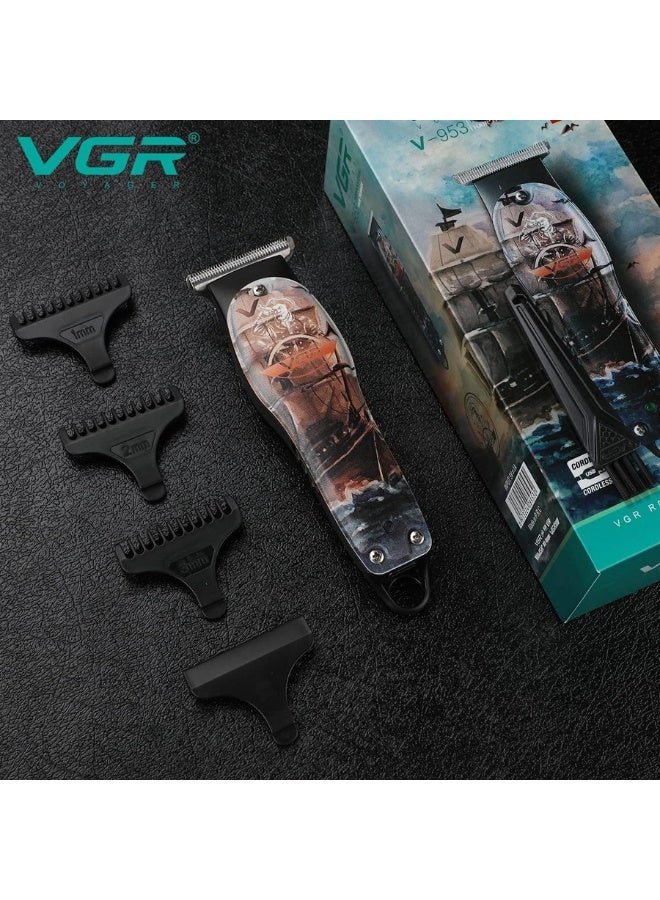 ماكينة حلاقة V-953 الإحترافيه برسومات ثلاثية الأبعاد تعمل حتي ساعتين متواصلين - Image 3