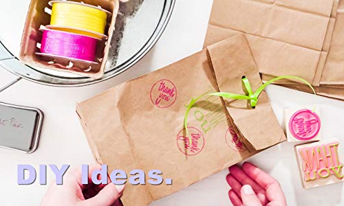 BagDream Brown Paper Lunch Bags 12LB 7x4.5x13.75 Inches 50Pcs Recyclable Kraft Paper Bags Bulk, Disposable, Large for Snack, Lunch, Sandwich, Burger, Baked Food, Packing, Craft - Image 5