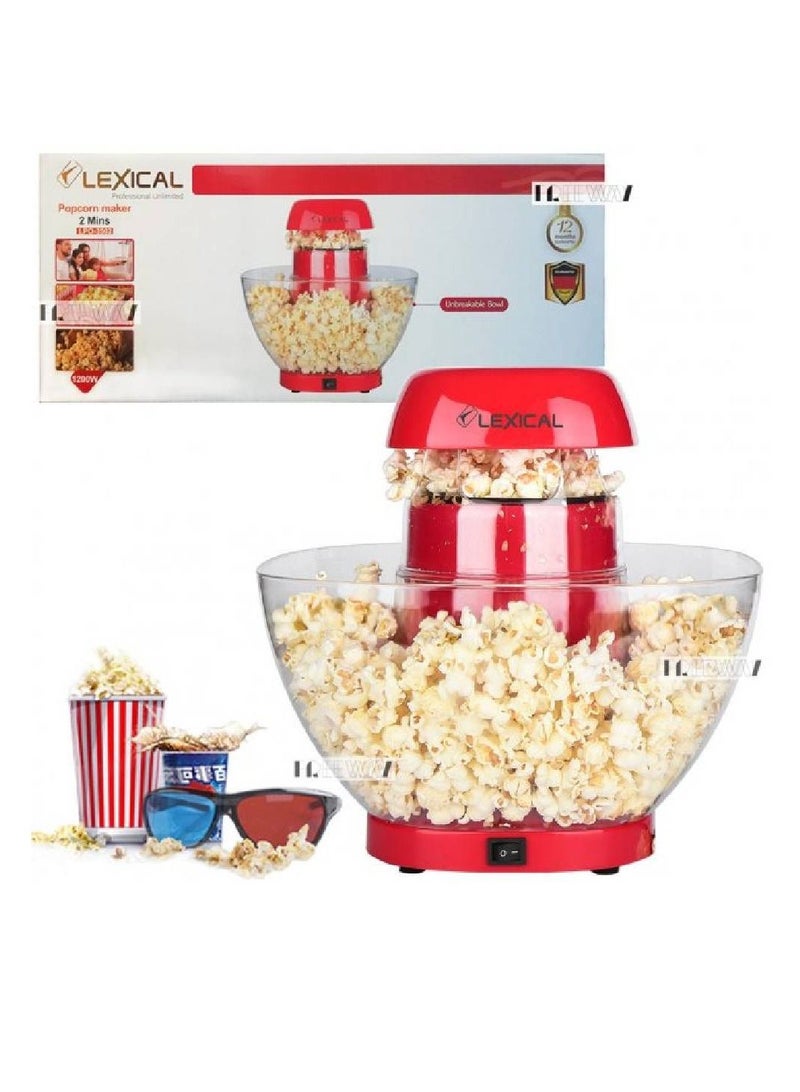 LEXICAL LPO-3502 Household Hot Air Popcorn Maker Machine  - Image 5