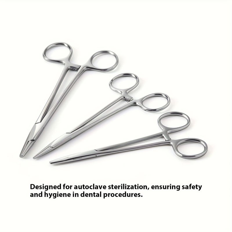 Stainless Steel Tweezer 6.3in Durable Rust Resistant Clamp Holder - Image 5