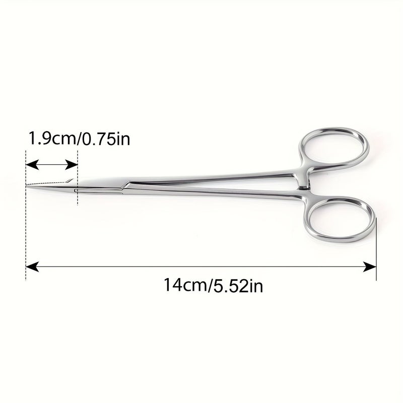 Stainless Steel Tweezer 6.3in Durable Rust Resistant Clamp Holder - Image 4