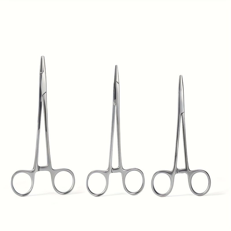 Stainless Steel Tweezer 6.3in Durable Rust Resistant Clamp Holder - Image 1