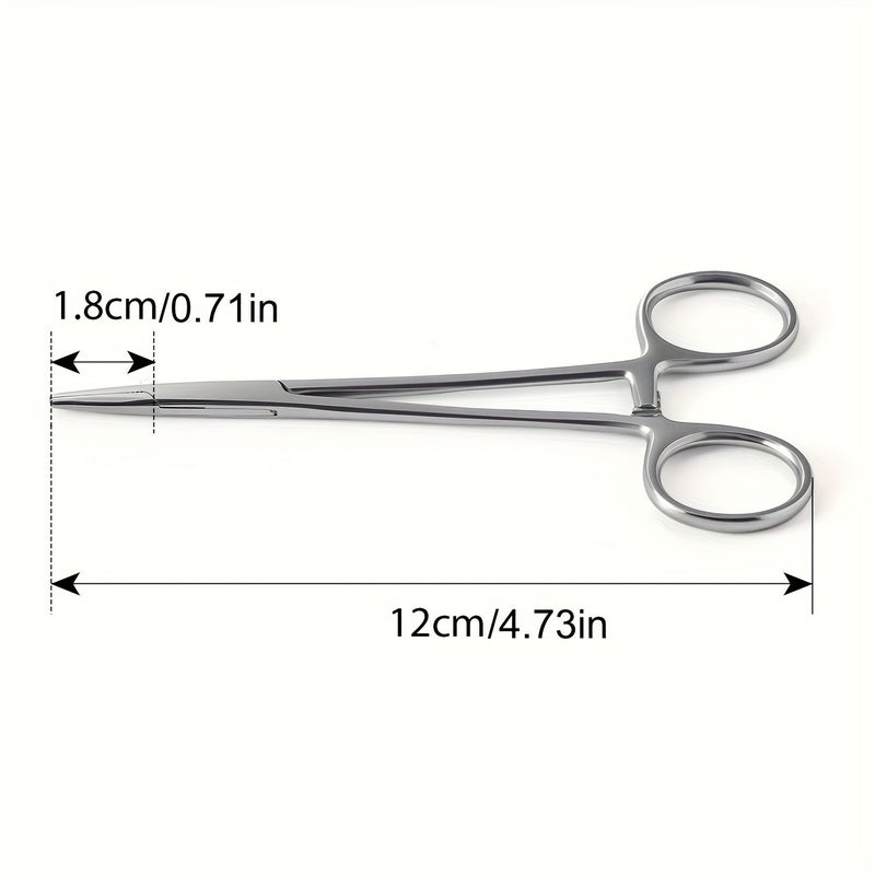 Stainless Steel Tweezer 6.3in Durable Rust Resistant Clamp Holder - Image 3