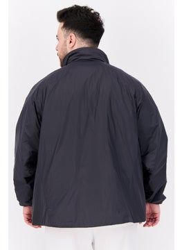 Eddie Bauer Men Mock Neck Long Sleeves Brand Logo Softshell Jacket, Grey  - Image 2