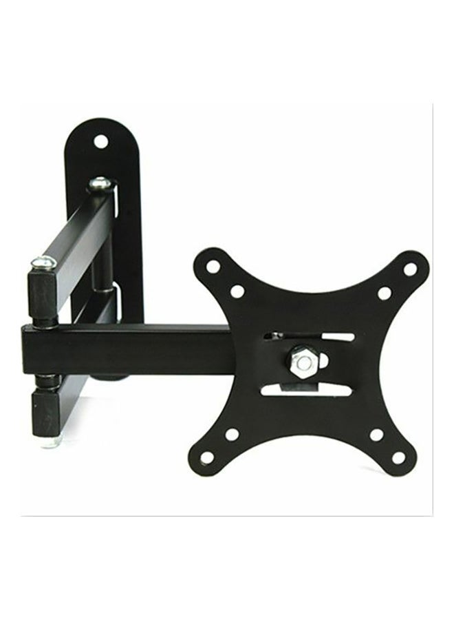 Tilt And Swivel Wall Mount Bracket for Widescreen Smart TV Black - Image 1