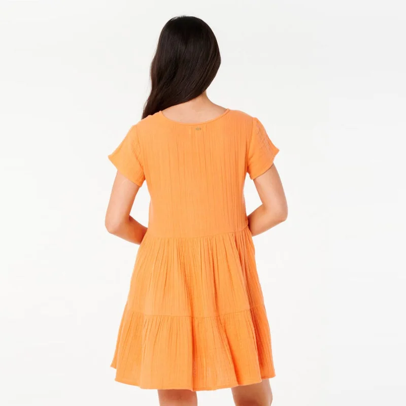 ريب كورل Premium Surf Dress in White - XS