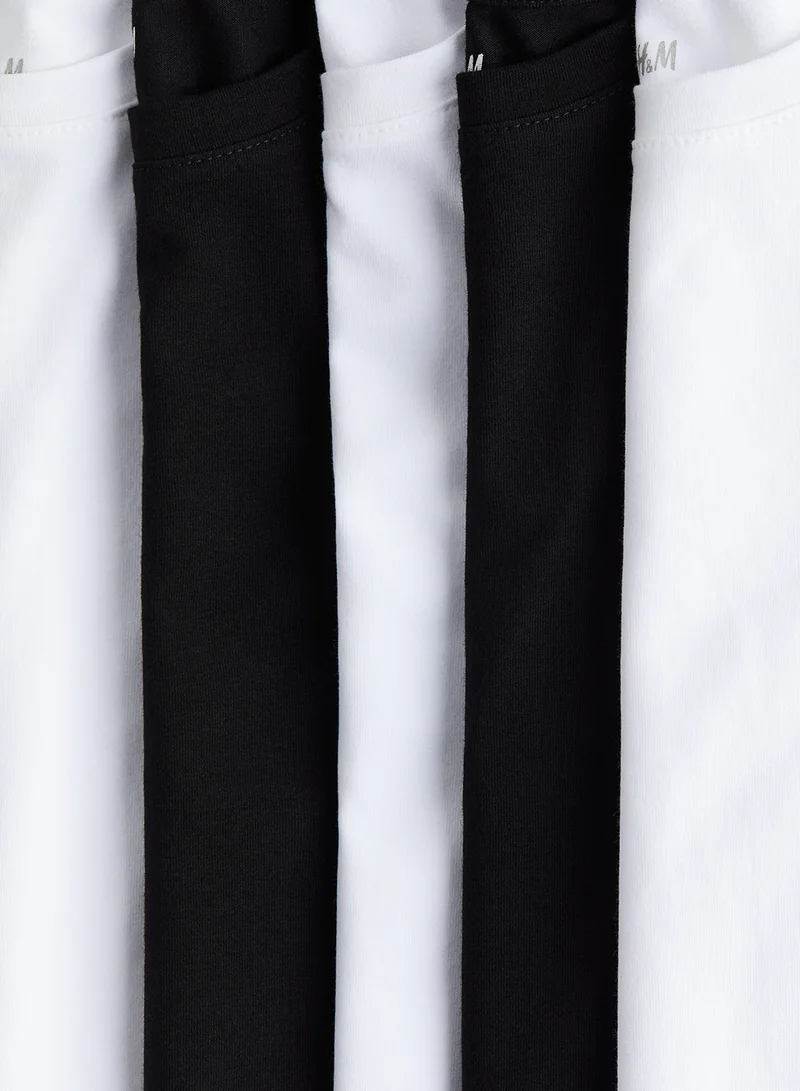 H&M 5-Pack Cotton Jersey T-Shirts