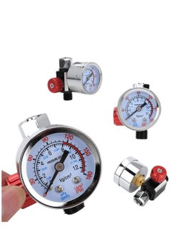 Generic G1/4 Air Pressure Regulator with Gauge Compressor Replacement Spray Gun Accessories Adjustable Instrument Pneumatic Tool  - Image 3