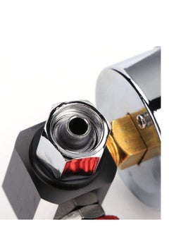 Generic G1/4 Air Pressure Regulator with Gauge Compressor Replacement Spray Gun Accessories Adjustable Instrument Pneumatic Tool  - Image 2