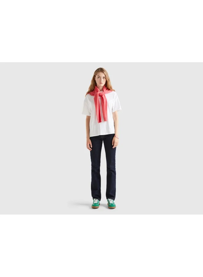 UNITED COLORS OF BENETTON T-Shirt With Embroidered Logo