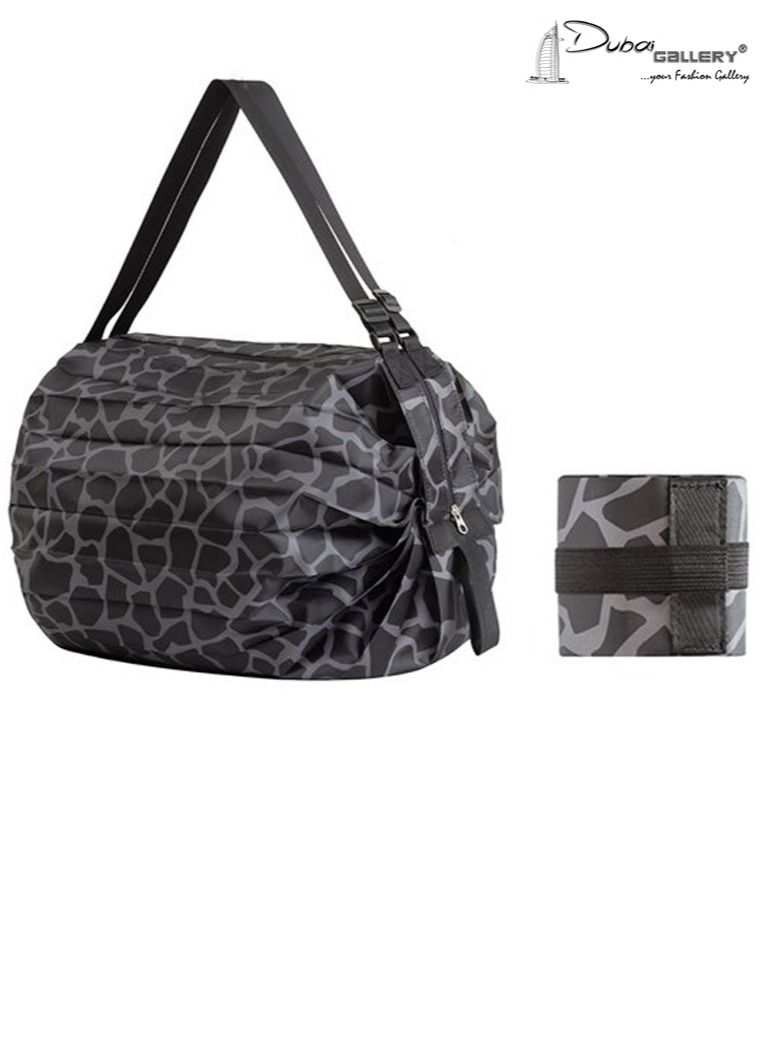 DubaiGallery Foldable Shopping Bag Waterproof Outdoor Travel Storage Bags Large-Capacity Portable Beach Bag Supermarket Grocery Bag - Image 1