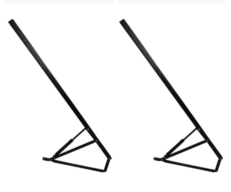 SANJARI SANJARI Gas Pump Double Bed Lifter Fitting Hydraulic Jack Pro Lift Mechanism Tool Spring hocker Frame with Pneumatic Pump Set of 2 Frame 5 FT X 5MM 2 Hydraulic Gas Pump 200 KG  - Image 1