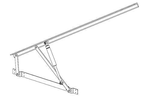 SANJARI SANJARI Gas Pump Double Bed Lifter Fitting Hydraulic Jack Pro Lift Mechanism Tool Spring hocker Frame with Pneumatic Pump Set of 2 Frame 5 FT X 5MM 2 Hydraulic Gas Pump 200 KG  - Image 2