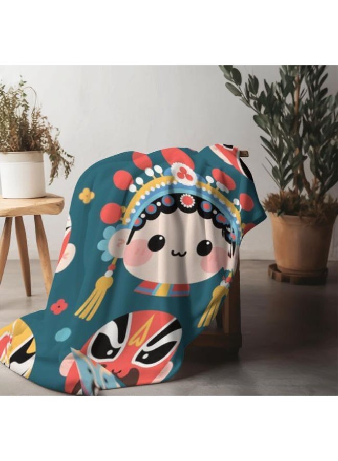 عام بطانية رقيقة من الفانيلا الكرتونية للأطفال والرضع (دافئة ومريحة، ومناسبة للنوم والألعاب) 70 سم * 100 سم - Image 4