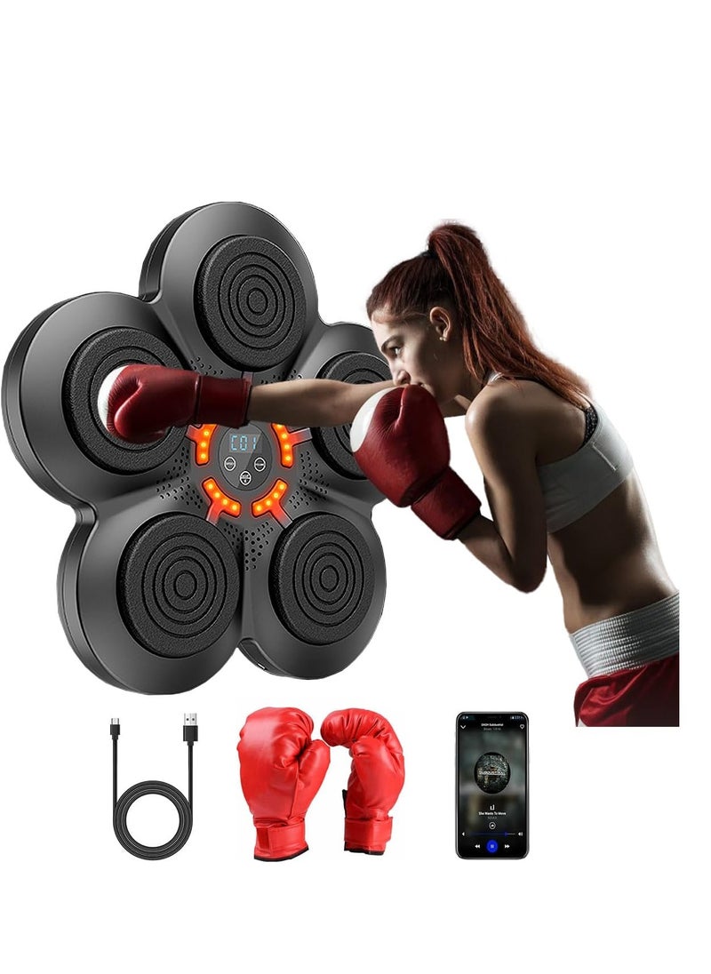 Spall Boxing Training Machine, Wall Mounted, Smart Bluetooth, Boxing Gloves, 76 cm  - Image 1