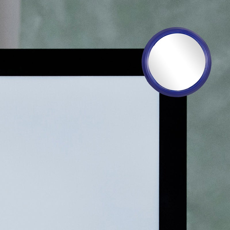 4 pcs Cubicle Mirror Desk Mirror Office Desk Rear View Mirror Round Mirror For Room - Image 2