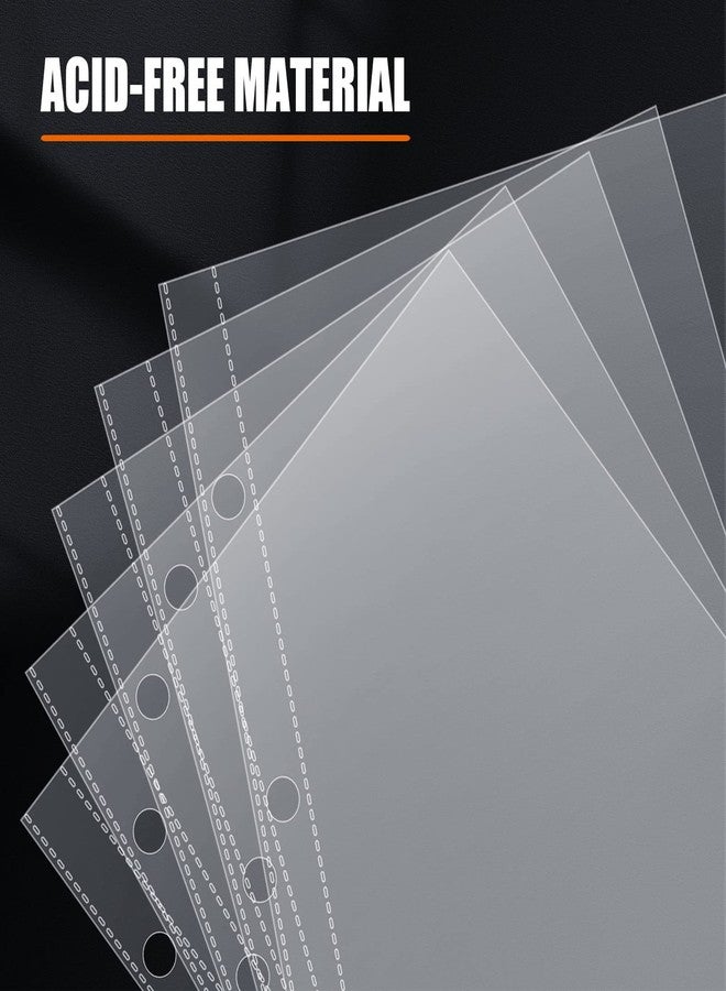 توتاتا واقيات صفحات لبرامج مسرحيات برودواي وبرامج المسرح، 50 واقيًا للصفحات تناسب الكتيبات القديمة مقاس 6 × 9، شديدة التحمل، عبوة من 50 قطعة - Image 4