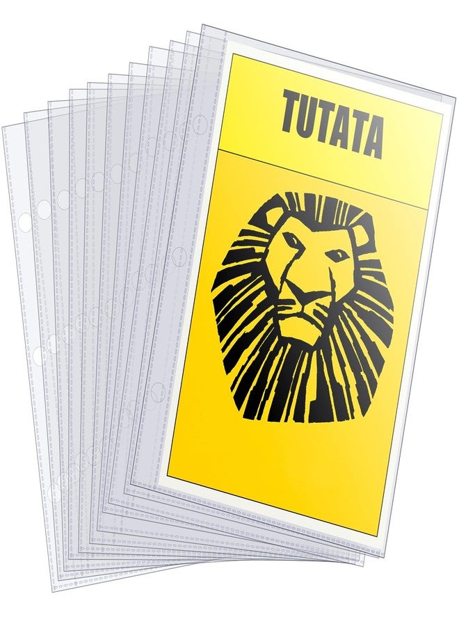 توتاتا واقيات صفحات لبرامج مسرحيات برودواي وبرامج المسرح، 50 واقيًا للصفحات تناسب الكتيبات القديمة مقاس 6 × 9، شديدة التحمل، عبوة من 50 قطعة - Image 1