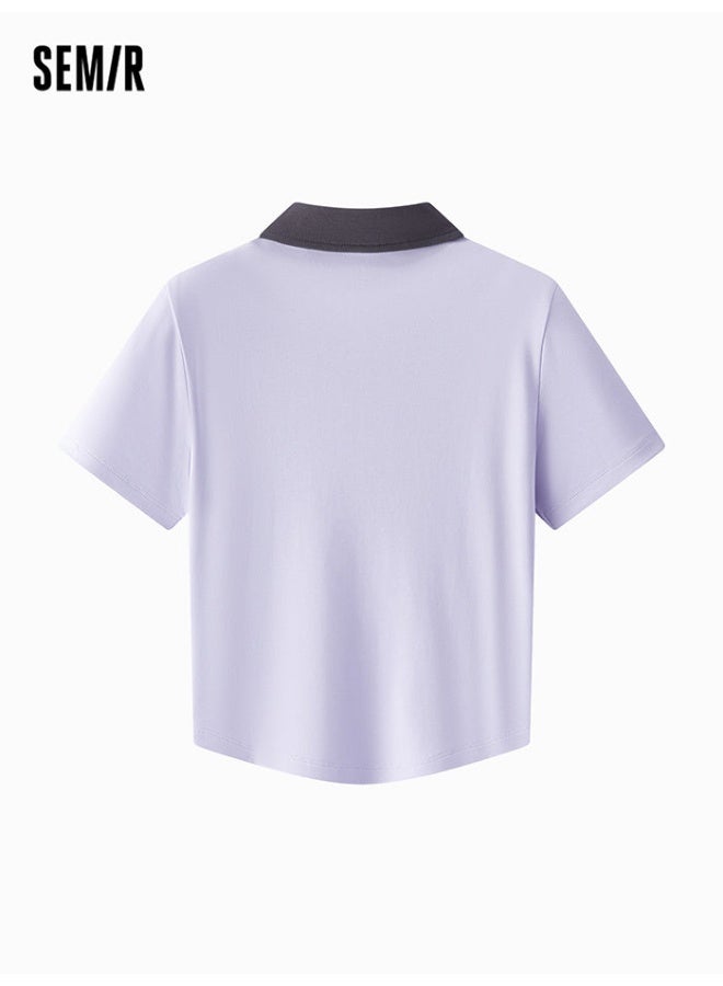 SEMIR Women's Polo T-Shirt With Embroidery - Image 5