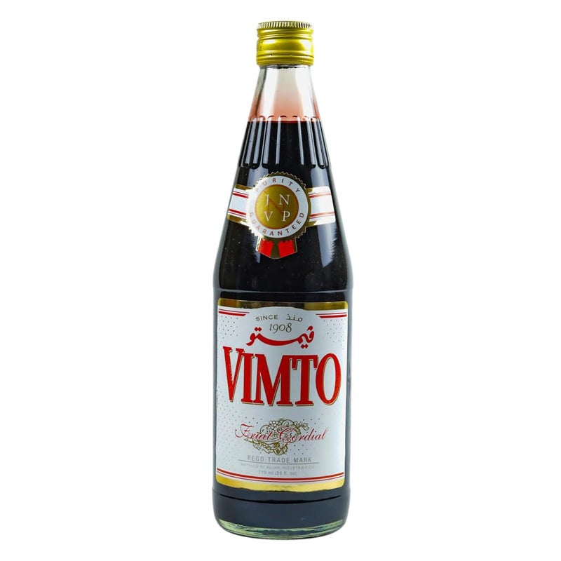 Vimto Fruit Syrup Concentrate-Flavorful Fruit Cordial For Drinks & Tea, 25fl.oz - Image 1