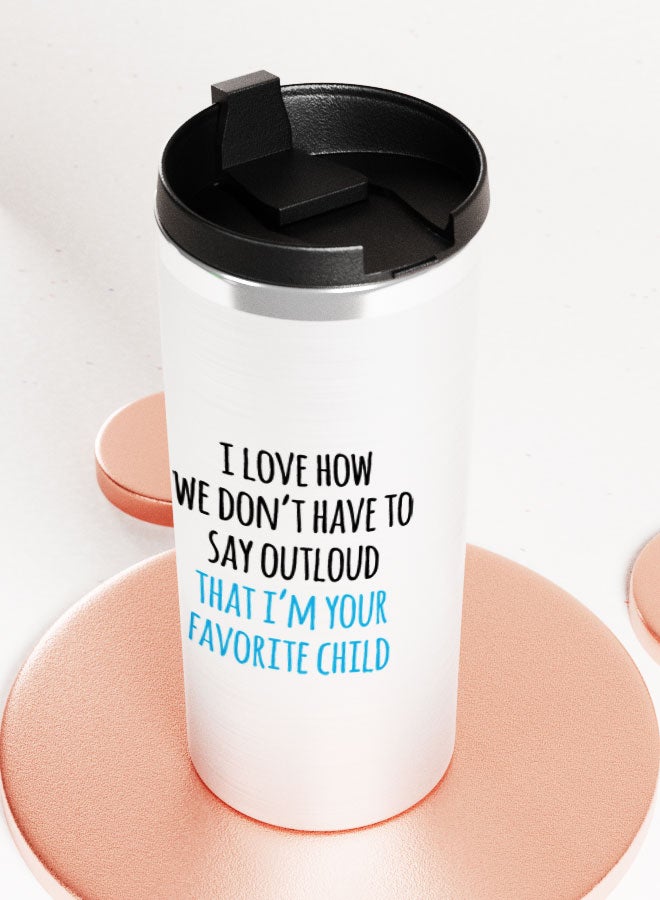 LIT Silver Tumbler Funny Sibling RivalryStainless Tumbler Fathers Gift Dad Present for Birthday - Image 3