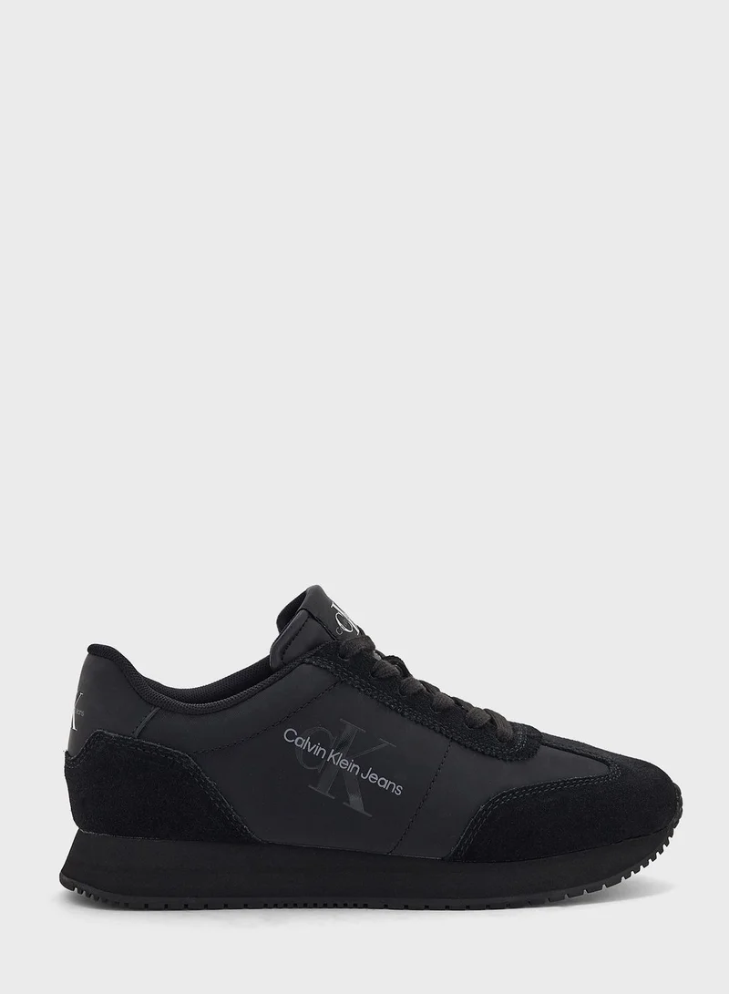 Calvin Klein Jeans Retro Lace Up Sneakers