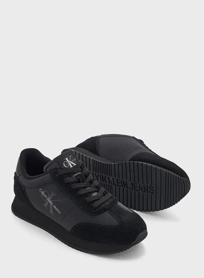 Calvin Klein Jeans Retro Lace Up Sneakers