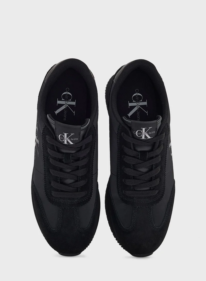 Calvin Klein Jeans Retro Lace Up Sneakers