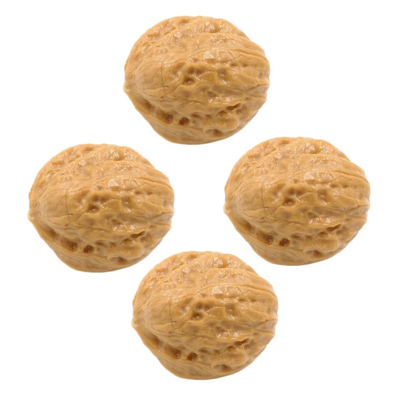 Realistic Plastic Walnut Decor Props 1 Piece For Home Kitchen Display - Image 3