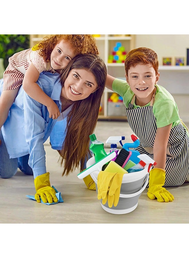 Collapsible Plastic Bucket 3L (0.79 Gallon) - Image 5