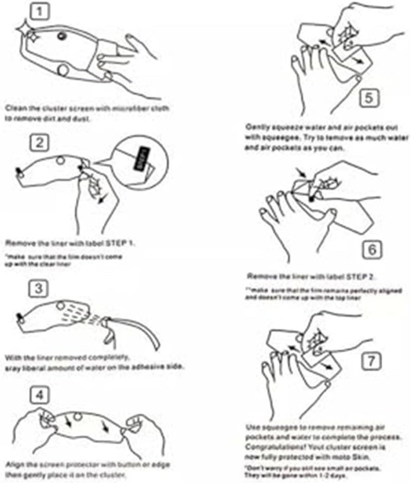 Wivplex Motorcycle Screen Protector for RC125 2022 - Image 5
