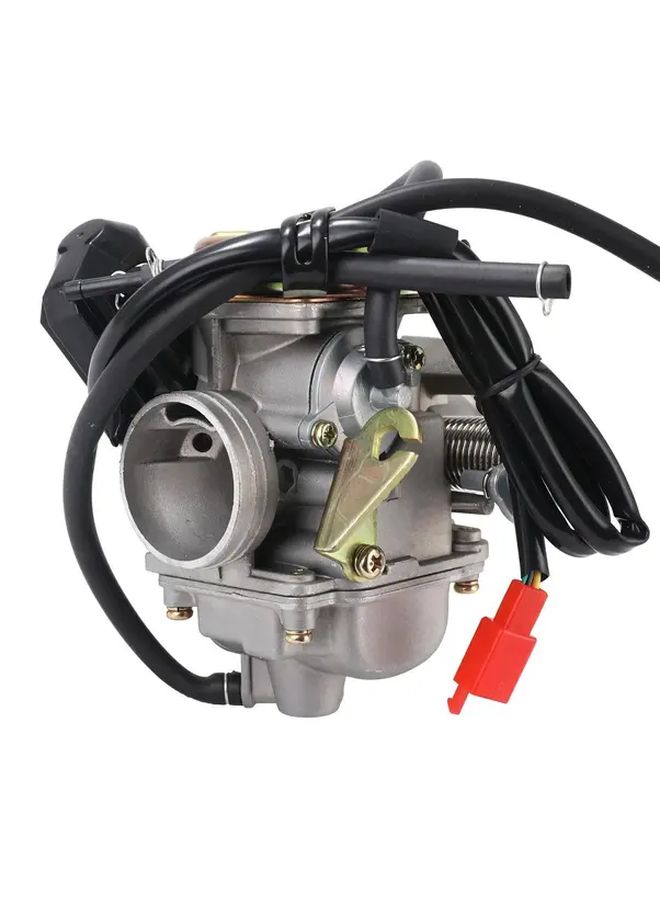 PD24J مكربن ألومنيوم مقاس 24 ملم 125cc 150cc عالي الأداء لـ GY6 عربات ATV ودراجات الطين وعربات الجولف والمستبدل لقطع دراجات الطرق الوعرة - Image 1