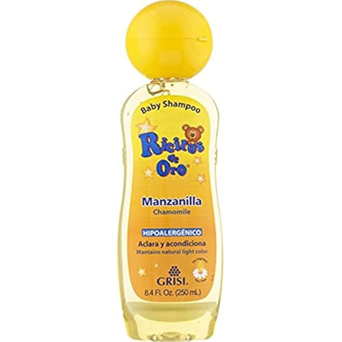 Grisi Ricitos de Oro Hypoallergenic Chamomile Shampoo - 8.4 Oz.