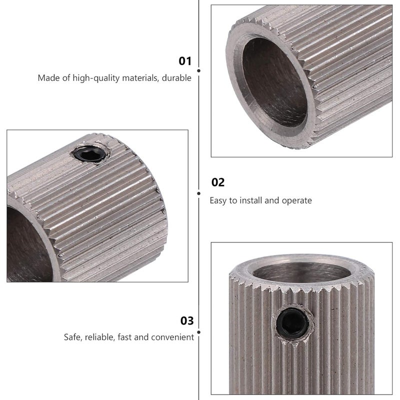 4PCS 3D Printer Drive Gear Reduction Wheel Teeth Extrusion Long Lasting Use - Image 4