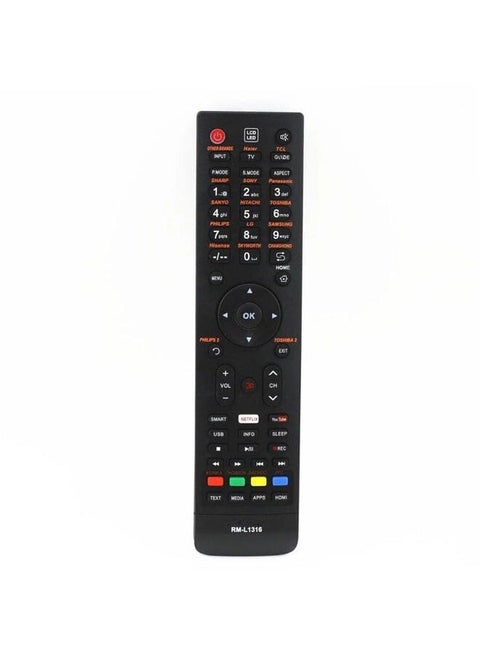 New Rec Lem-101 Remote Control For Smart Tv Lcd Led