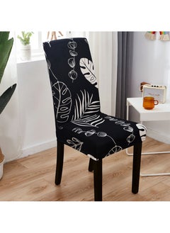Sharpdo 6-Piece Set Modern Simple Dyed Elastic One-Piece Chair Cover For All Seasons  - Image 3