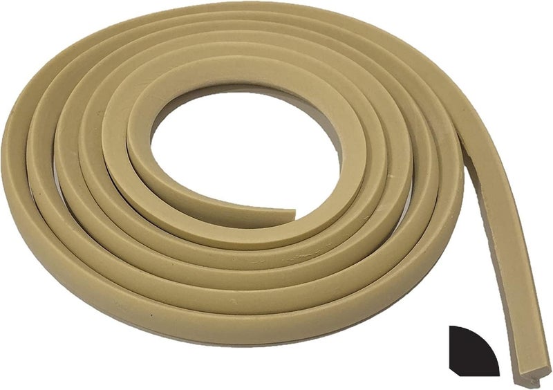 FLEXTRIM #WM108: 1/2" x 1/2" Flexible Quarter Round - 8' feet Long - Image 1