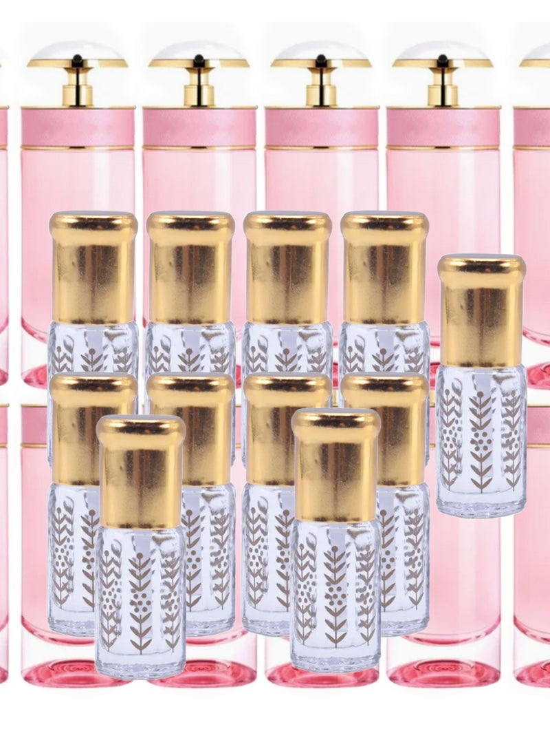 11 قطع عطر كاندي فلوريل ثابت وفواح عبوة اقتصادية 3 مل