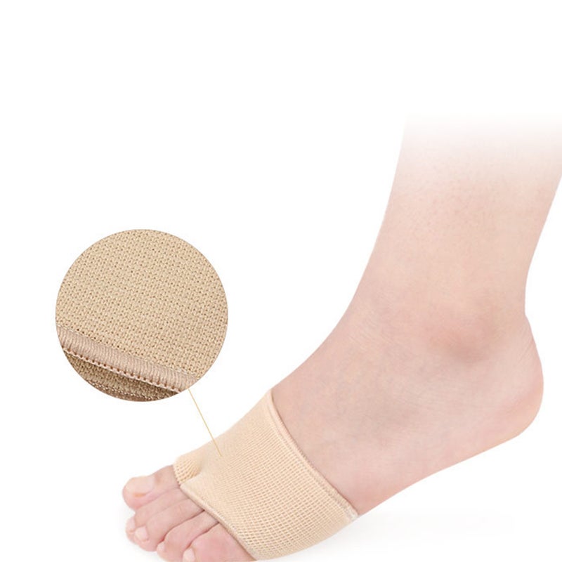 6 pcs Hallux Valgus Covers Thickened Toe Cover Foot Thumb Protective Sleeve - Size L (Skin Color) - Image 3