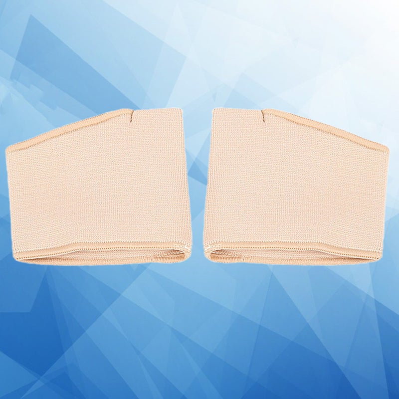 6 pcs Hallux Valgus Covers Thickened Toe Cover Foot Thumb Protective Sleeve - Size L (Skin Color) - Image 2