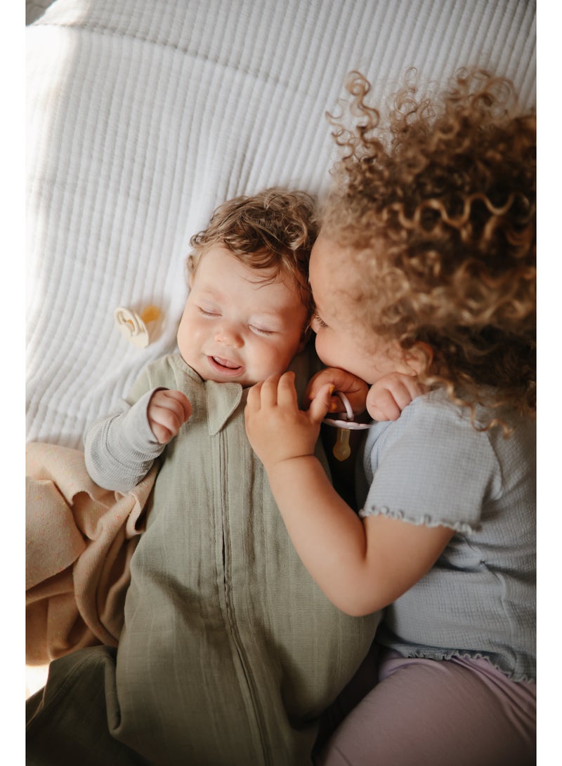 موشي كيس نوم موسلين من موشي باللون الأخضر الروماني - Image 2