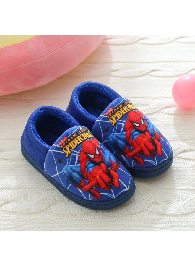 Children's Bag Heel Cotton Shoes Winter Cartoon Non-slip Warm Children's Home Indoor Boys And Girls Cotton Slippers Tide