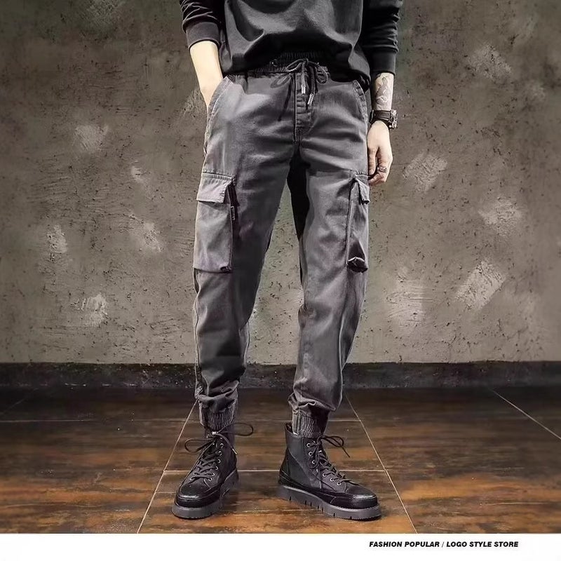 Unisex Classic Denim Jeans Loose Fit Daily Outdoor Wear - Image 2