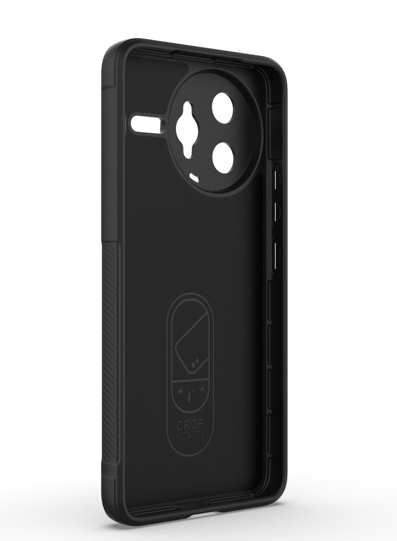 Xiaomi Poco F7 Ultra 5G Case Cover – Black Magic Shield, Shockproof Protective Back Cover with Soft Padded Interior  - Image 2