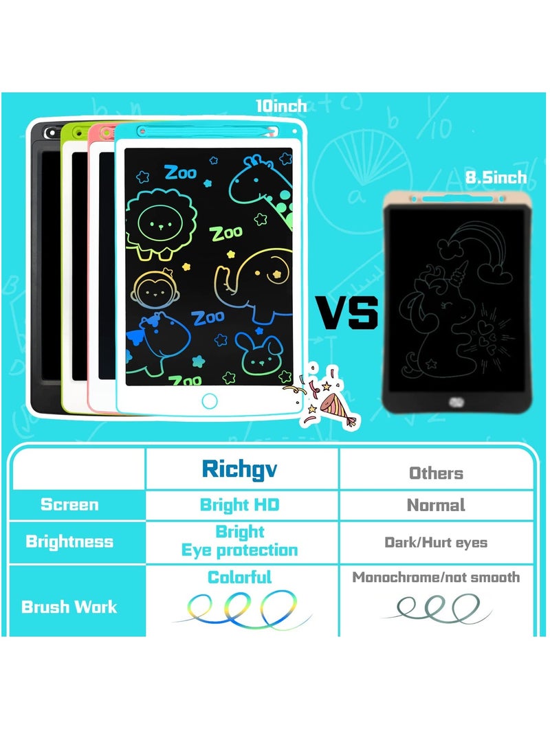 PAMEER - 10 inch LCD Writing Tablet Electronic Digital Doodle Board Erasable Reusable Graphic Pad for Kids Learning and Practices - Image 1