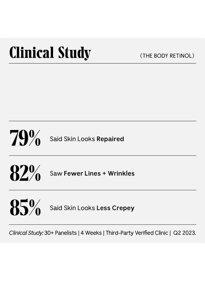 Necessaire - The Body Retinol. Retinol Repair Serum + Retinol Body Lotion In One. Crepey Skin Treatment. Wrinkle + Line Prevention. 0.1% Pure Retinol + 10% Aha. 5.1 Oz  - Image 3