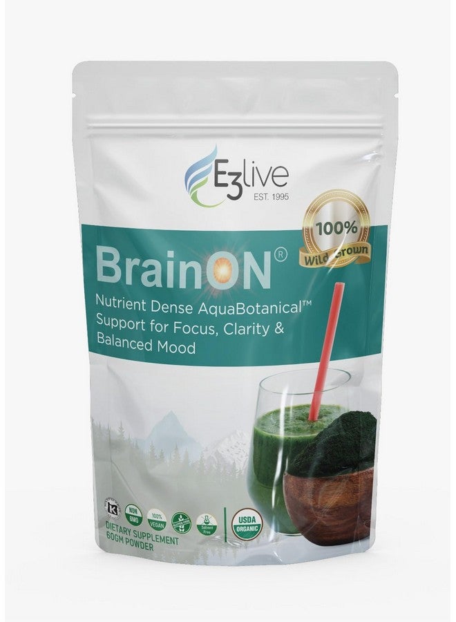 BrainON - Premium Brain Nutrition Blend for Cognitive Support - 60 Gram