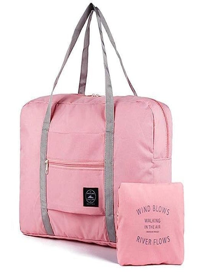 Packcy Large Capacity Folding Travel Bag - Lightweight Waterproof Foldable Duffle Handbag, Portable Carry-On Luggage for Men & Women, Weekend Gym Sports Airplane Cabin Overnight - Image 1